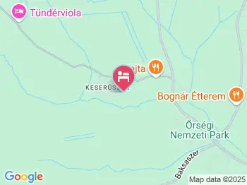 Galambdúc Vendégház Ôriszentpéter a térképen