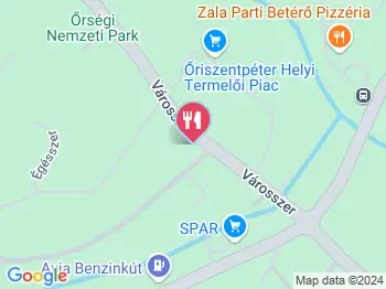 Ómama kávézója Ôriszentpéter a térképen