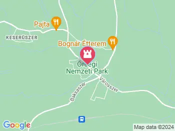 Őrségi Nemzeti Park Ôriszentpéter a térképen