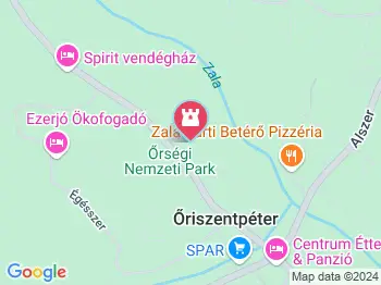 Őrségi Tökfesztivál Ôriszentpéter a térképen