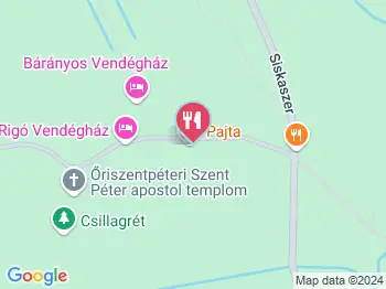 Pajta Étterem Ôriszentpéter a térképen