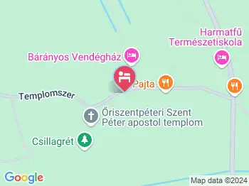 Rigó Vendégház Ôriszentpéter a térképen