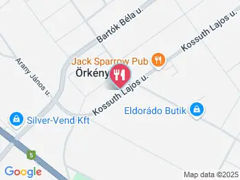 Európa Pékség Örkény a térképen