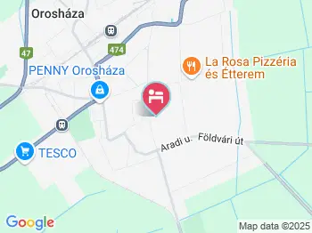 Adi Vendégház Orosháza a térképen