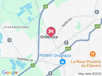 Alpesi Vendégház Orosháza a térképen