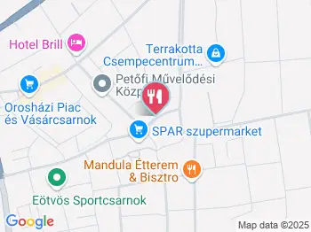 Amadeus Kávéház Orosháza a térképen