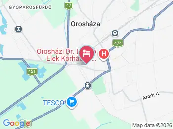 ÉnIdőm Orosháza Orosháza a térképen