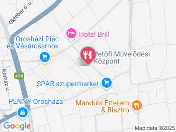 Fórum Gyorsétterem & Pizzéria Orosháza a térképen