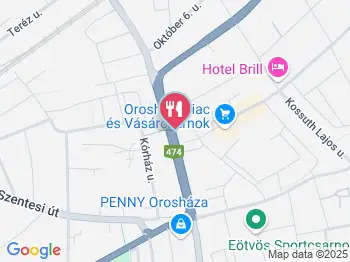 Gomba Presszó Orosháza a térképen