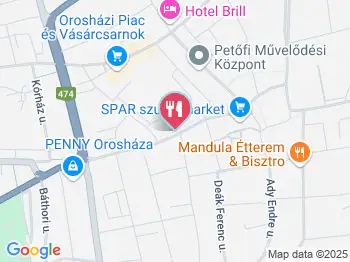 Gringo Burger Orosháza a térképen