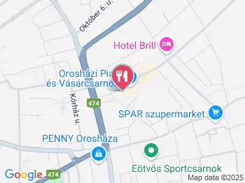 Julcsi Büfé Orosháza a térképen