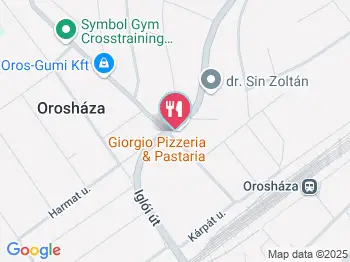 Körút Pizzéria Orosháza a térképen