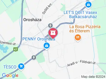 Református templom Orosháza a térképen