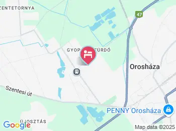 Viszkok Nyaralóház Orosháza a térképen