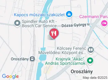 Bambi Gyors Étkezde Oroszlány a térképen