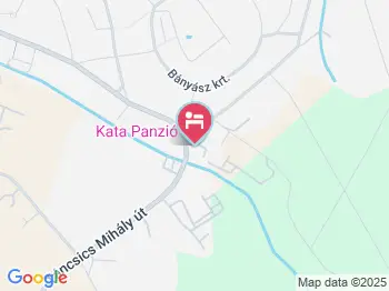 Kata Panzió Oroszlány a térképen