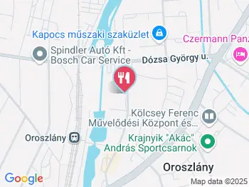 Lapos Kisvendéglő Oroszlány a térképen