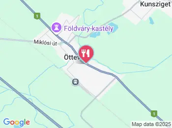 Napsugár Vendéglő Öttevény a térképen