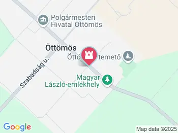 Kisboldogasszony-templom Öttömös a térképen