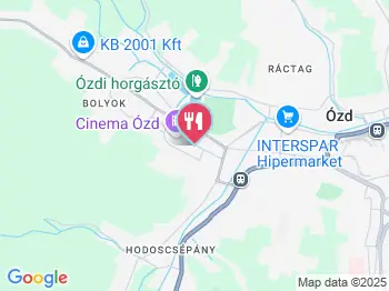 Árpád Étterem Ózd a térképen