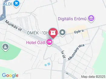 Hírvivő Ózd a térképen