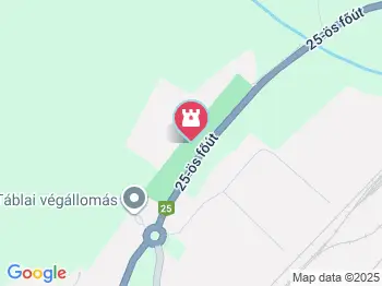 Kápolna Ózd a térképen