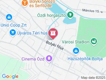 Ózd Városi Strand Ózd a térképen