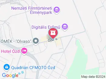 Ózdi Muzeális Gyűjtemény és Gyártörténeti Emlékpark Ózd a térképen