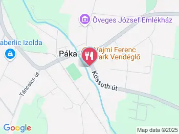 Park Vendéglő Páka a térképen
