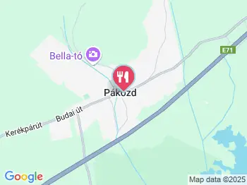 Ingókő Étterem Pákozd a térképen