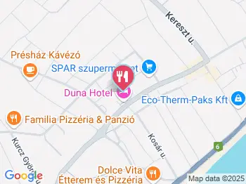 Corso Cafe Paks a térképen