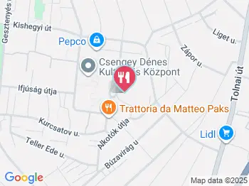 Még két lépés az őrségben Paks a térképen