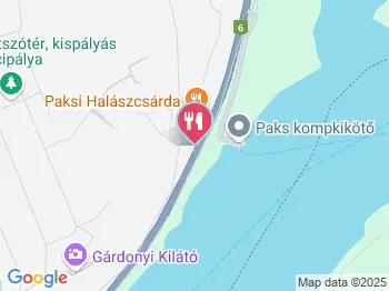 Kishalász Bisztró Paks a térképen