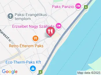 Malberri BBQ Bistro & Pub Paks a térképen