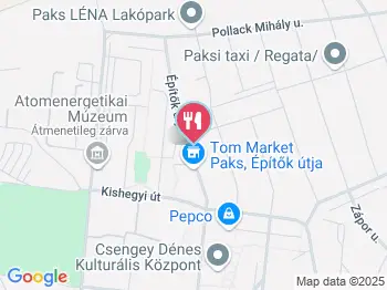 A Paksi Kávé Paks a térképen