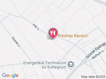 Présház Kávézó Paks a térképen