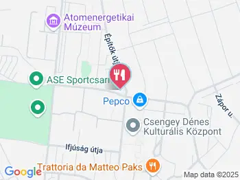 Tres Cafe & Bar Paks a térképen