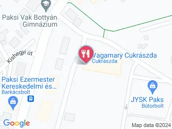 Vagamary Cukrászda Paks Paks a térképen