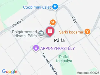 Illyés Gyula Első Iskolája Pálfa - Rácegres a térképen