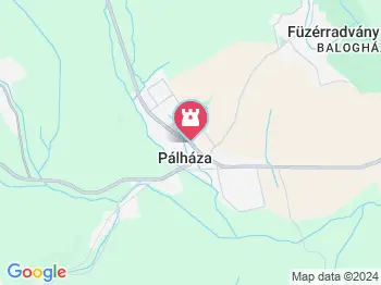 Pálházi kisvasút Pálháza a térképen