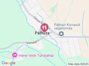 Tölgyfa Vendéglő & Panzió Pálháza a térképen