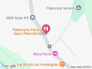 Palkonyha Palkonya a térképen