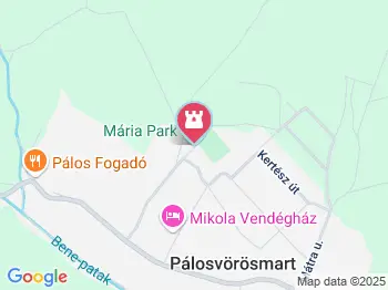 Mária Park Pálosvörösmart a térképen