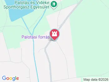 Palotási forrás Palotás a térképen
