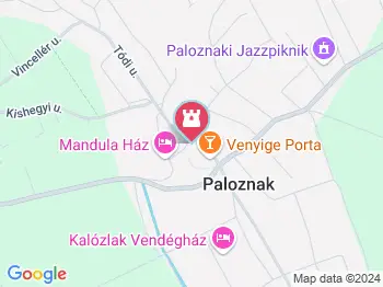 Tájház Paloznak a térképen