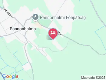 Levendula Vendégház és Apartmanház Pannonhalma a térképen