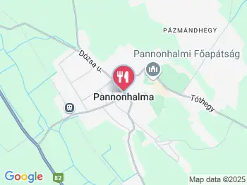 Pannonhalma Étterem Pannonhalma a térképen