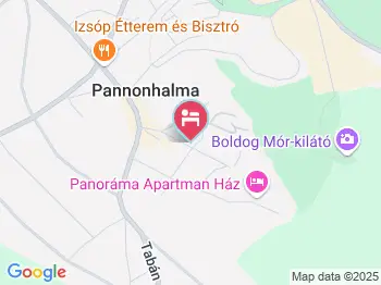 Pannonhalma Vendégház Pannonhalma a térképen