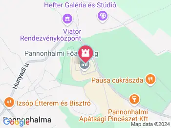 Pannonhalmi Főapátság Pannonhalma a térképen
