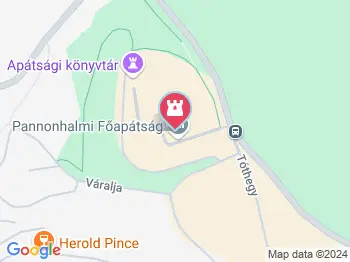Pannonhalmi Főapátság Pincészete Pannonhalma a térképen